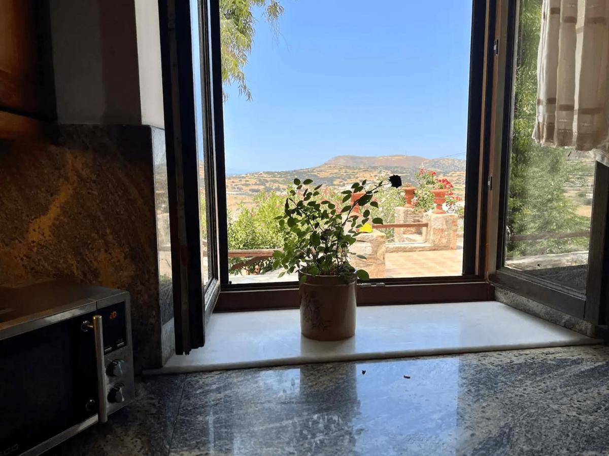 Πέτρινο Εξοχικό Σπίτι Στη Σύρο Agros  Zewnętrze zdjęcie